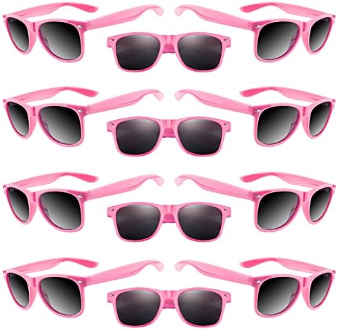 TUPARKA 20 Pack Kids Sunglasses Bulk for Summer Pool Party Favors Birthday Parties Goody Bag Fillers, Black
