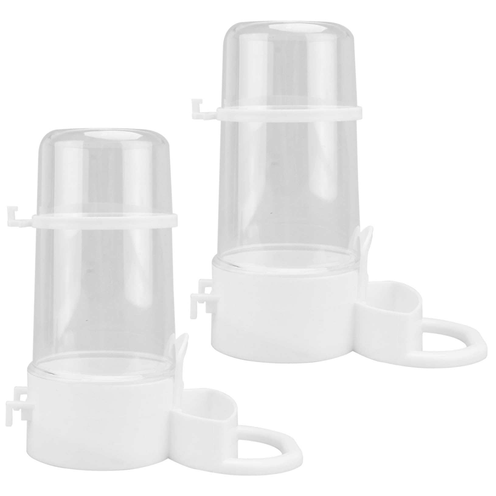 HANABASS 8pièces Distributeur Automatique Eau pour Oiseaux Abreuvoirs Étanches pour Volaille Gamelles Pratiques pour Poules Et Oiseaux Domestiques Faciles à Installer Nettoyer