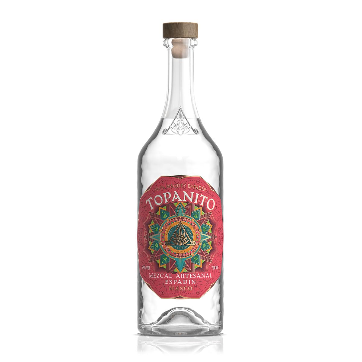 Topanito TOPANITO Mezcal Artesanal 100% Espadín (52% vol.) (1x700ml) (1 x 700ml)