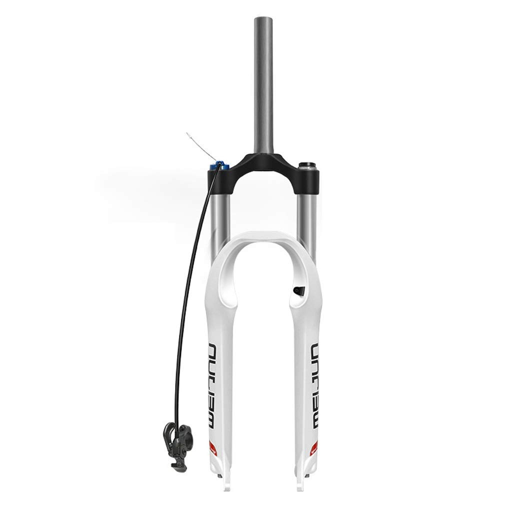 HOMSXPAC Mountain Bike 26 Inch, Aluminum Alloy Hydraulic Disc Brake Downhill Cushioned Bicycle Fork