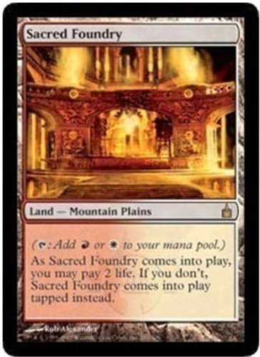 Amazon.co.jp: MTG 聖なる鋳造所/Sacred Foundry : おもちゃ