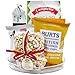 Lazy Susan Turntable Food Storage Container for Cabinets, Pantry, Refrigerator, Countertops, BPA Free - Spinning Organ-izer Rack for Spices, Condiments, Baking Supplies - 9" Round，Clear