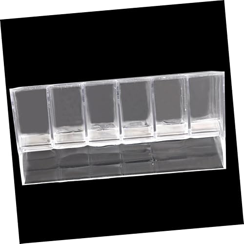 Miniatura 2 de SAFIGLE Organizador de exhibición de lápiz labial acrílico transparente, estante de almacenamiento de maquillaje duradero para lápiz labial rímel y