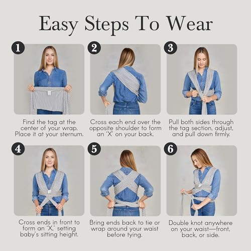 solly baby wrap buttery-soft baby carrier newborn to toddler 8-25 lbs lightweight amp hands-free infant sling wrap breathable summer carrier baby wearing amp postpartum essential new mom gift spelt