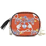 ♫ Geschenk: Die kleine Umhängetasche kann als ein tolles Geschenk für Ihre Freundin, Schwestern, Familie und Freunde zu Weihnachten, Neujahr, Erntedankfest, Muttertag, Valentinstag, Jahrestag oder Geburtstag usw. verwendet werden