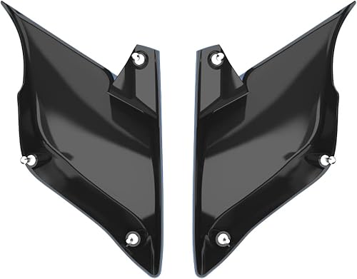 Miniatura 182 de Advanblack Barracuda - Cubiertas laterales estiradas plateadas (brillantes), paneles extendidos para Harley Touring Street Glide Road Glide Electra