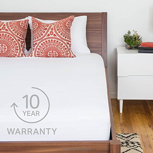 WEEKENDER Fitted Jersey Mattress Protector with Quiet Waterproof Barrier - California King - Thumbnail 4