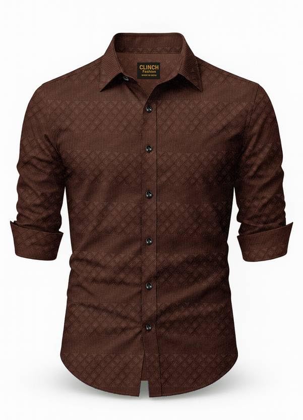 Image of Men Linen Cotton Full Sleeve Shirt for Man | Mens Casual Shirt |Shirts for Men Stylish | Men Shirts | Casual Business Party Festival Regular Fit