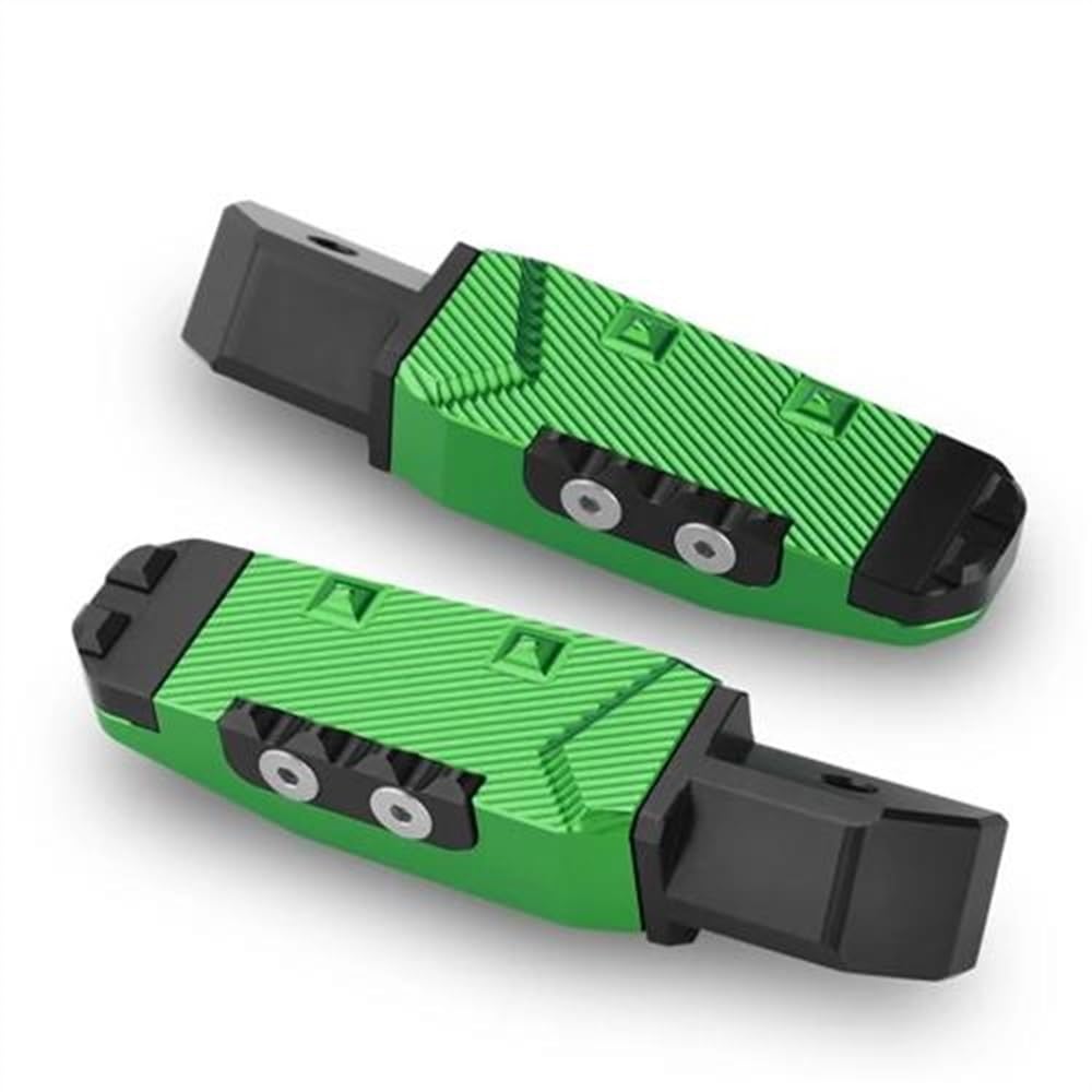 Pédales Moto Passager Vert Anodisé Haute Qualité pour S1000RR
