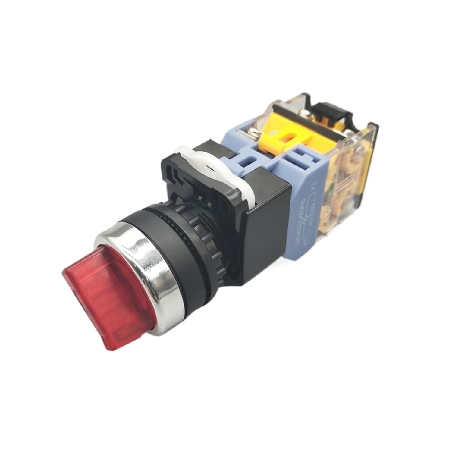 1pcs 22mm LA38-11XD/2 LA38-20XD/3 Knob Switch with Light Self-Locking Selector Switch 2/3 Position 10A/440V Rotary Switch(50R,220V)