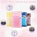 Hard Wax Beads, Professional Wax Beads for Hair Removal 400g Hair Wax with 10 Pcs Wood Sticks for Full Body Brazilian Bikini Face Legs Eyebrow Painless at Home for Woman Men