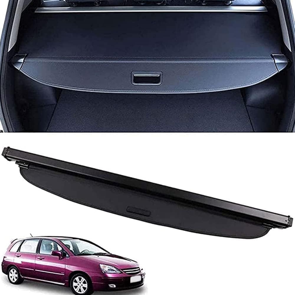 Cubierta de carga retráctil Suzuki Liana 2007-2016, estante de seguridad enrollable coche