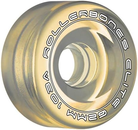 Skate Out Loud Roller Bones Elite Quad Skate Wheel  Dureza de la rueda 101  Color de la rueda whisky  Tamaño de la rueda 2.244 in