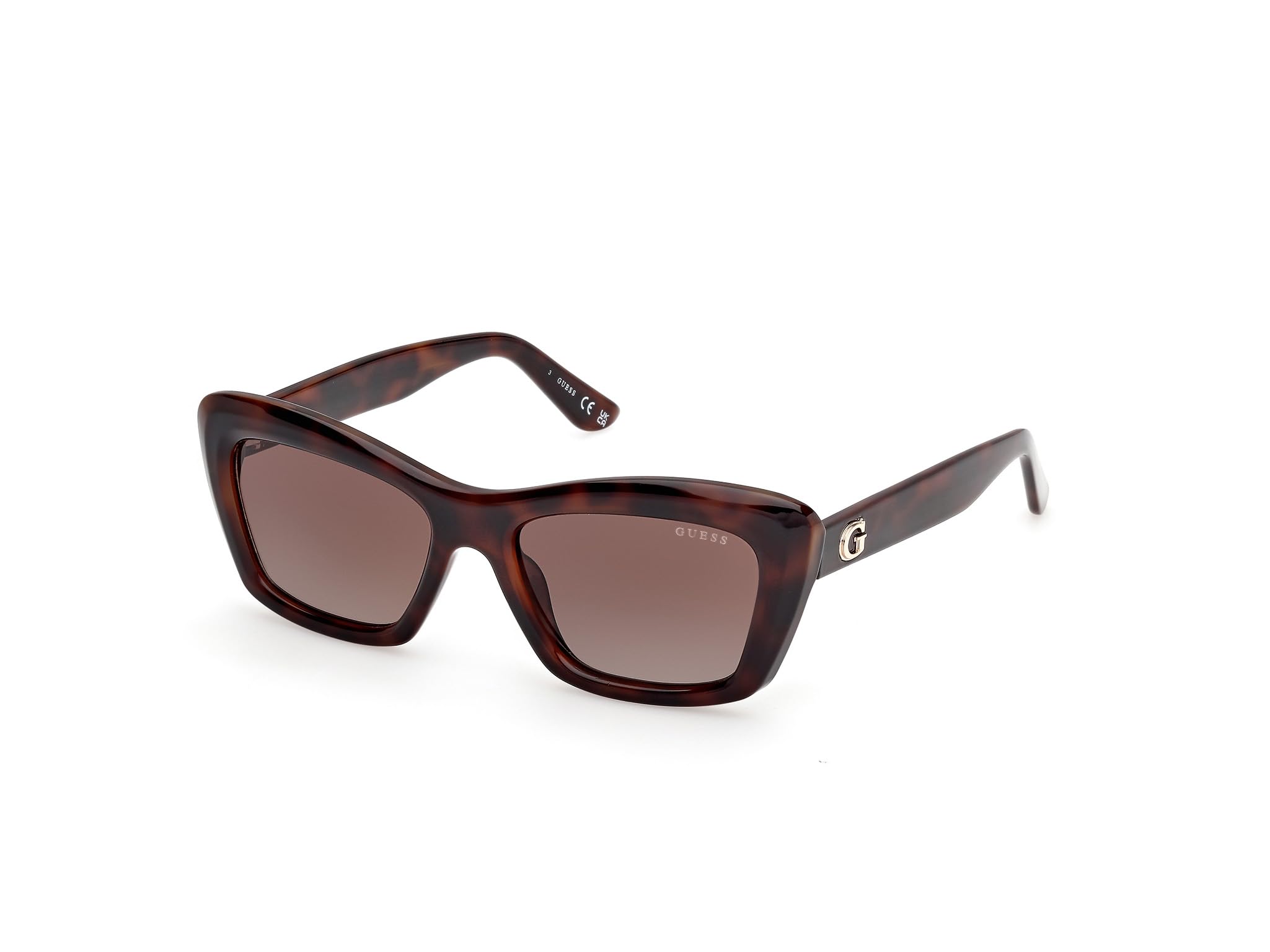 Guess Unisex Gray Stylish Sunglasses Grey Havana/Blue Pink - Sunglasses - 52 Mm - Accessories