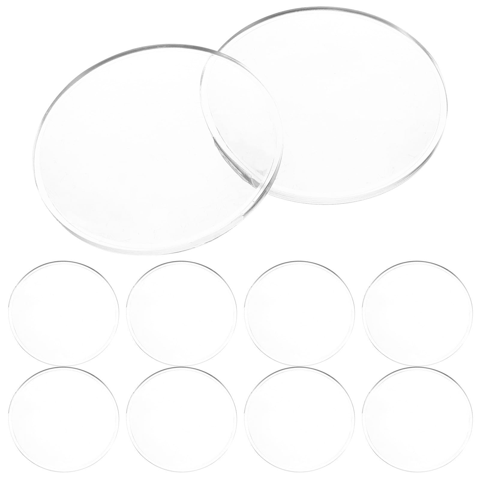 Lentes de aumento de 42mm biconvexas PMMA para lupa portátil y lectura de mapas