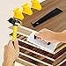 23Pcs Laminate Flooring Tools, Professional Vinyl Flooring Tools with Tapping Block, 20Pcs 2 in 1 Spacers, Double-Faced Mallet and Pull Bar, Heavy Duty Floor Installation Kit for Home