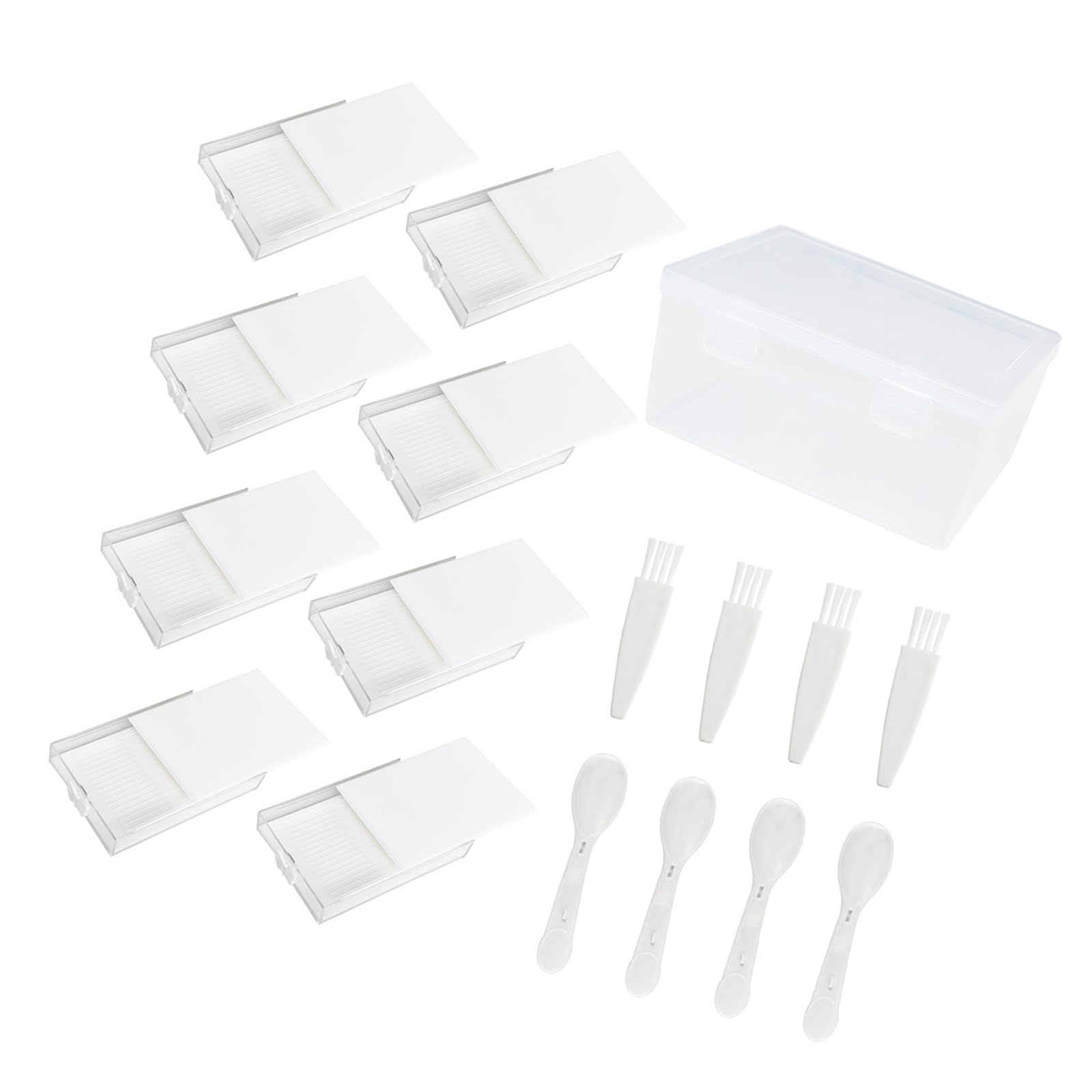 Msioytog Sturdy Beads Art Tool Set with Easy Sift Design and Organized Storage Box Jewelry Making and Small Item Crafting Multipurpose Box