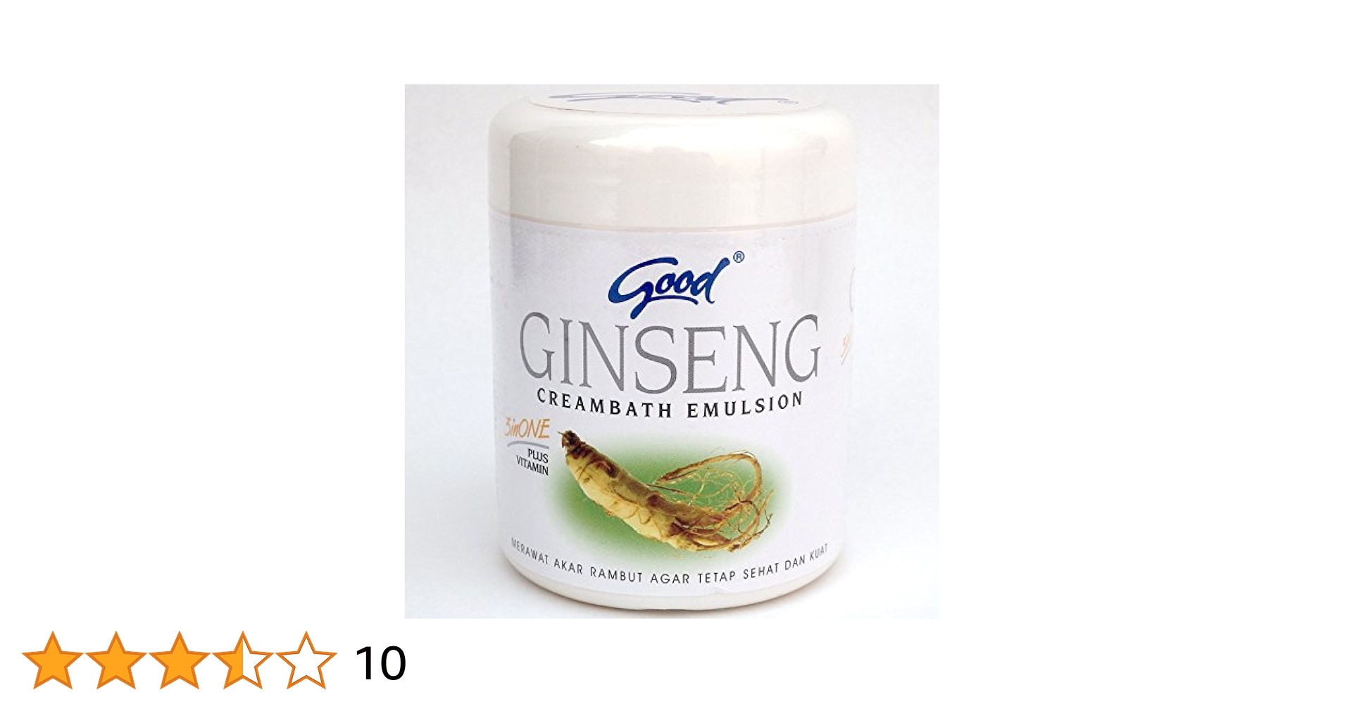 Amazon | good グッド クリームバス ジンセン GINSENG 250g