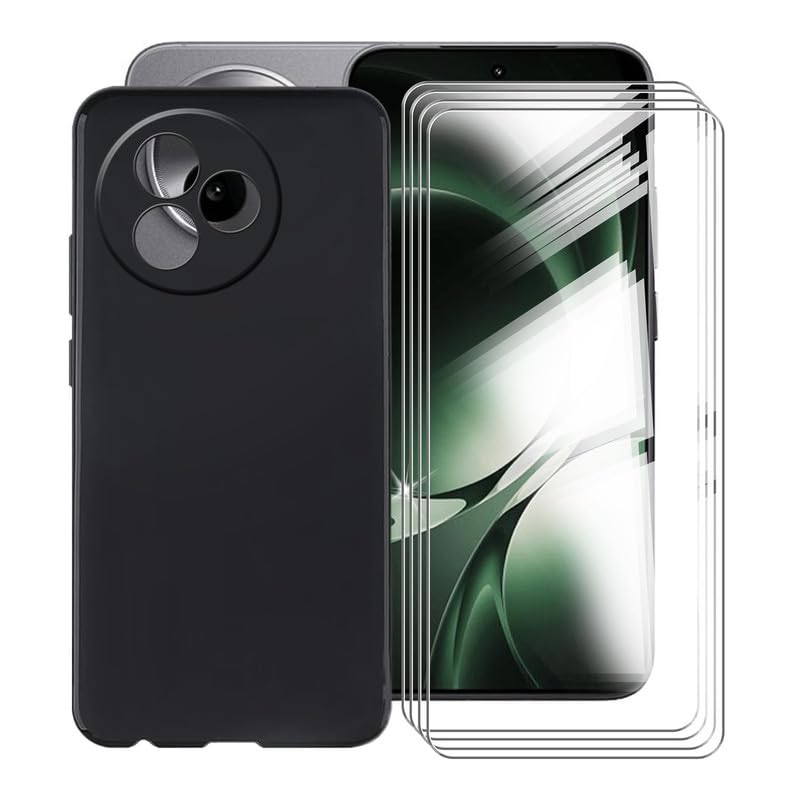 Coque Xiaomi Redmi K80 Ultra avec 4 verres trempés de protection d'écran anti-chocs pour le quotidien