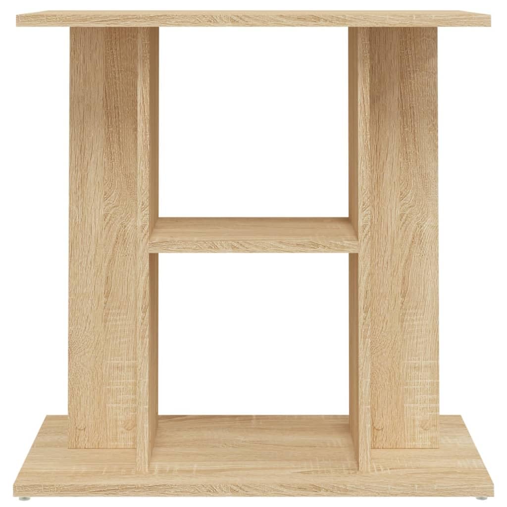 vidaXL Soporte para Acuario Madera ingeniería Roble Sonoma 60x30x60 cm