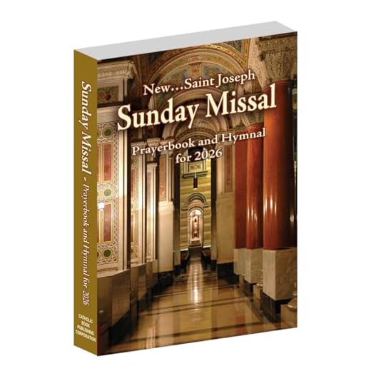 St. Joseph Sunday Missal Prayerbook and Hymnal for 2026