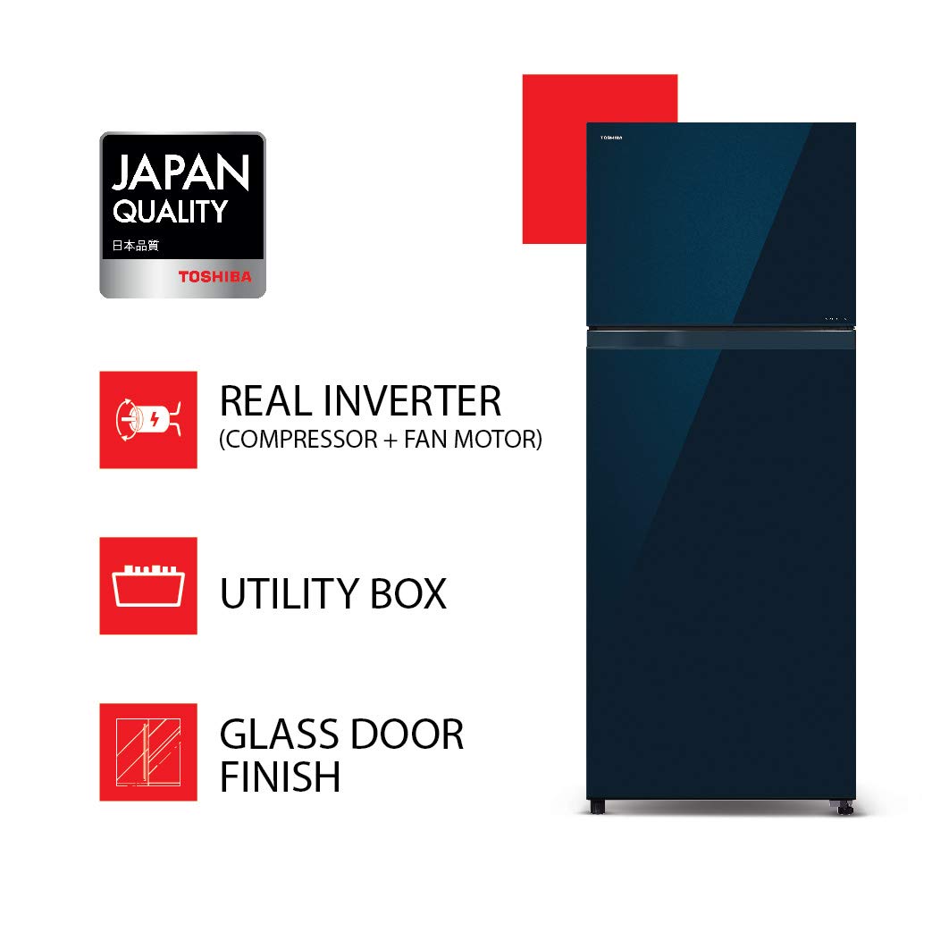 TOSHIBA GR-AG46IN(XG) 445 L 2-Star Inverter Frost-Free Double Door