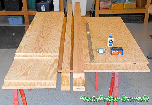 Hatchlift Products Platform Bedlift Kit (Queen-Heavy) Diy Under Bed Storage Kit #TOP2