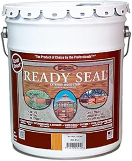 2-Pack of 5 gal Ready Seal 370045 Natural Cedar Exterior Stain & Sealer for Wood