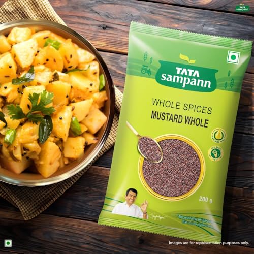 Image of Tata Sampann Mustard Whole, 200g