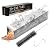 SHIKORI Smoke Tube for Pellet Smoker, 10 inch Smoker Tube for Pellet Grill - Hot or Cold Smoker Accessories for Grilling, Premium Stainless Steel Portable Barbecue Smoking Tube-1Pcs