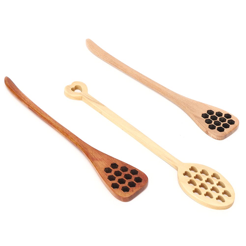 3Pcs Stirring Rod Coffee Milk Honey Mixing Spoon Stick with Long Handle For Home Coffee, Multifunctional Accessory For Home Use