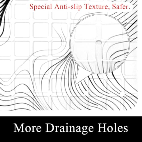 Tapis de bain antidérapant de qualité supérieure art abstrait XL - 3