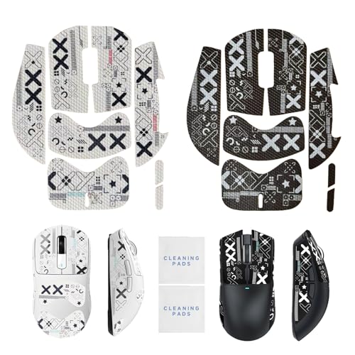 THXFUNAREA 2 Stück Maus Griptape Gilt für G Pro X Superlight 2, Maus Grip Tape Bessere Griffigkeit & Kontrolle, Selbstklebend & Rückstandsfrei, Optimale Präzision, Kompatibel mit G Pro X Superlight 2