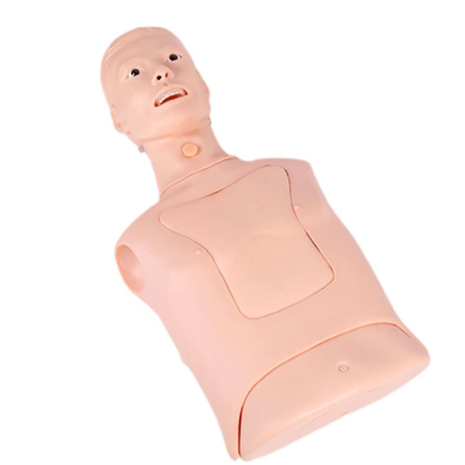 Fortgeschrittene Medizinische Trainingspuppe für Nasogastrische Intubation & Tracheostomiepflege - Multifunktionales Magenspülröhrenmodell für Krankenschwestern und Studenten