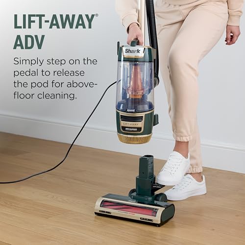 Image of Shark Rotator Lift-Away ADV Vacuum, PowerFins, Porsche Green, LU252
