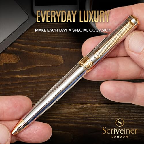 Scriveiner SVRB00004 Silver Chrome Ballpoint Pen thumb #6