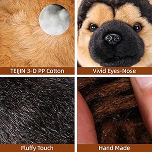   Dog-Stuffed-Animals-German-Shepherd-Stuffed-Animal-16-Soft-Realistic-Dog-Plush-Toy-for-Kids-Boys-and-Girls-Huggable-and-Washable-Non-Shedding-Plushies-Xmas-Valentines-Day-Easter-Birthday-Gift