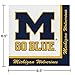 20-Count NCAA Paper Lunch Napkins, Michigan Wolverines