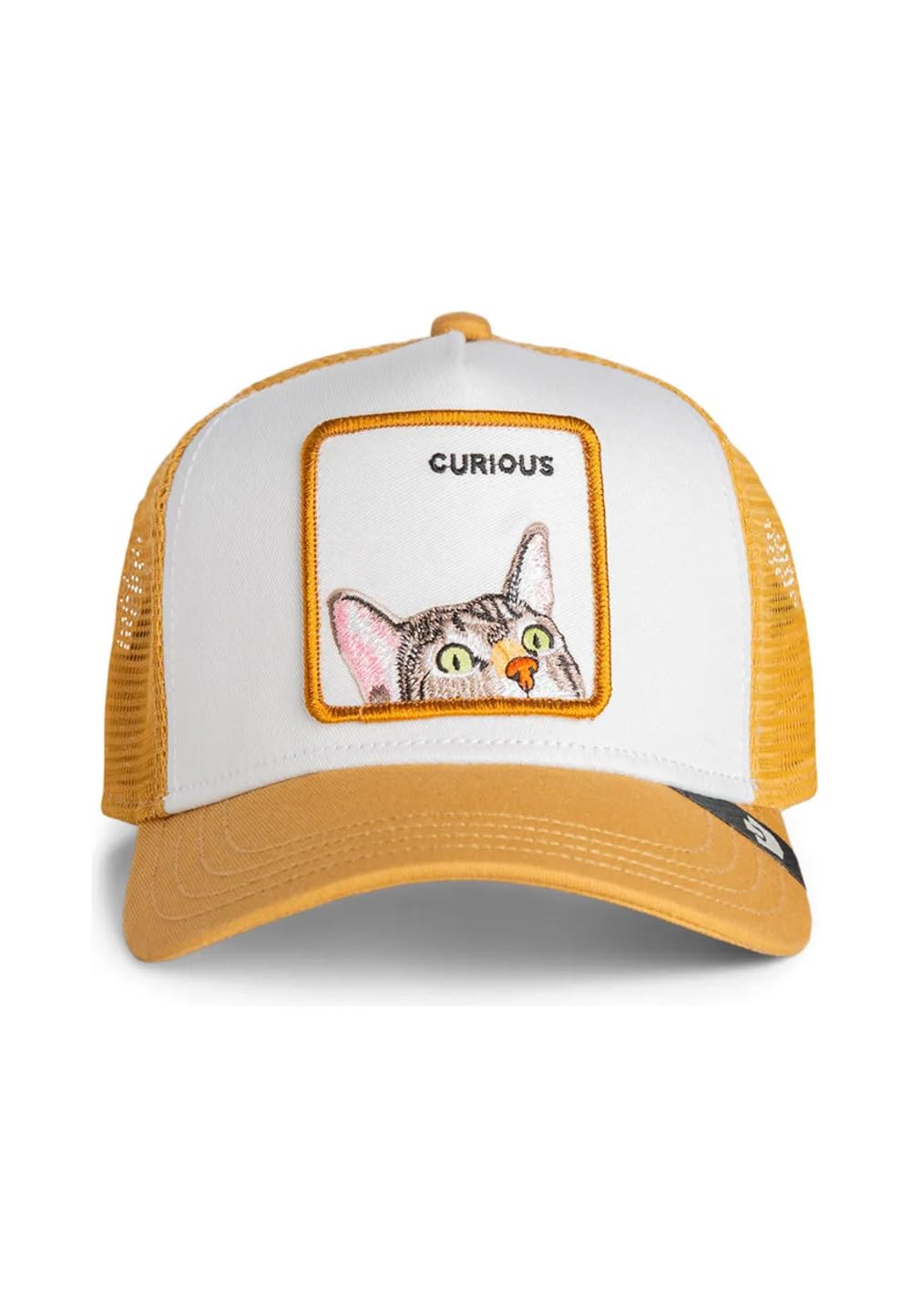 Goorin Bros. Curious Cat Mini AMB - bursztynowy jeden rozmiar, pomarańczowy, Rozmiar uniwersalny