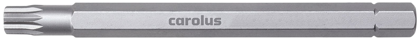 Carolus 6048.12 bit 5/16 inch, 100 mm Long, Multi-Tooth XZN 12, 1 Piece