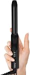 FARERY Mini Curling Iron Dual Voltage, 3/4 pouce Voyage Curling Fer avec 3 Temp réglable, automatique, céramique Mini Curler cheveux avec huile d'argan et kératine infusé, taille voyage Curling Wand avec StorageBag