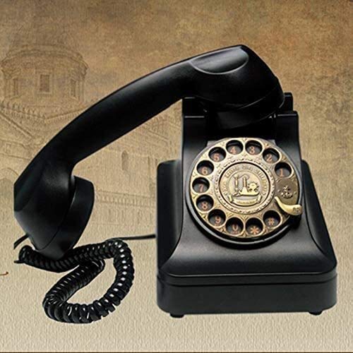 Telefon Domowy Telefon Stacjonarny Telefon Retro Telefon Zabytkowy Telefon Domowy Do Pokoju Gościnnego Telefon Z Tarczą Obrotową Telefon Głośnomówiący Ponowne Wybier