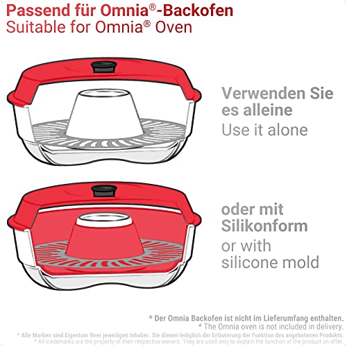 Miniatura 2 de Ecooe Bandeja Horno Para Omnia Sweden 1 Nivel , Rejilla Para Horno Omnia, Bandeja De Horno De Acero Inox V2a, Apta Para Lavavajillas