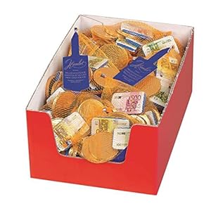 30 x Chocolade Netjes Munten & Biljetten 100 gram