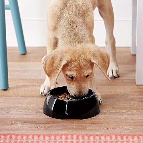 Dogit Hunde Antischling Napf, Hundenapf, 600ml, schwarz