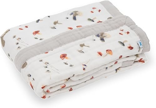 Vista 54 de Little Unicorn - Colcha para recién nacido, tela de muselina ultrasuave de varias capas, regalo para recién nacidos y para usar en cualquier lugar