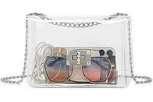 LOXOMU Clear Crossbody Bag: The Perfect Stadium-Friendly Accessory