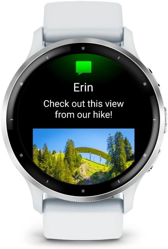 Garmin Venu® 3, Premium Fitness Smartwatch, 45mm, Whitestone