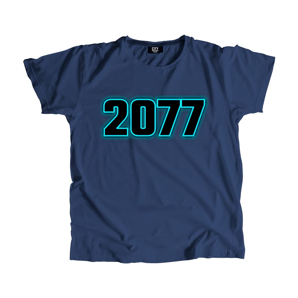 CITY POSTERS PLUS2077 Year Unisex T-Shirt