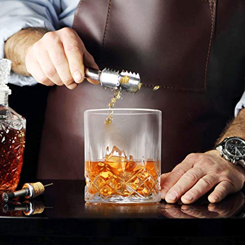 Whiskey Glasses-COPLIB 11 OZ Rocks Glasses With Luxury Box,Set of 6|3 styles Crystal Old Fashioned Whiskey Glasses |Perfect for Whiskey Lovers, Durable Glasses for Scotch, Bourbon, Cocktail - Thumbnail 7